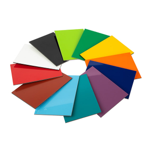 Цветная облицовка 3 мм 4 мм глянцевая матовая цветная алюминиевая композитная панель